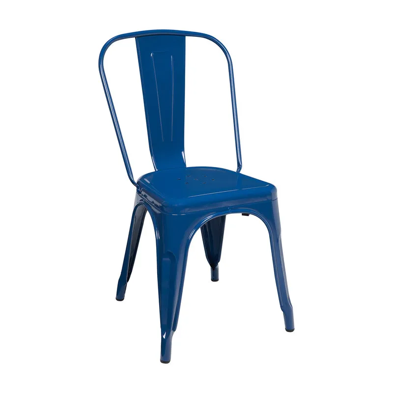 Novità Home Set da 4 Cindy - sedia blue petrolio