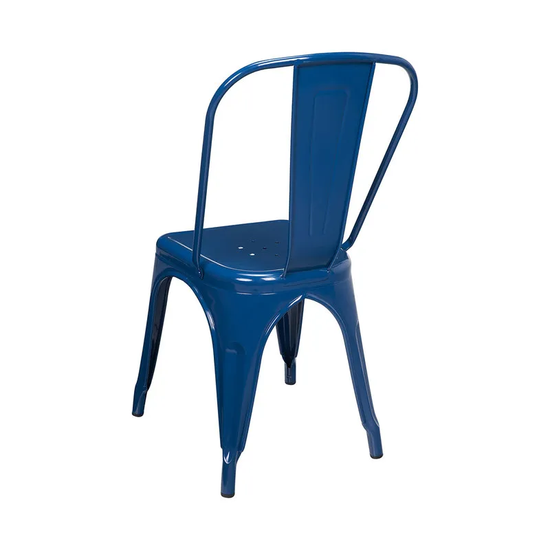 Novità Home Set da 4 Cindy - sedia blue petrolio