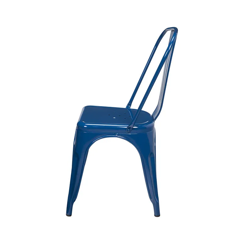 Novità Home Set da 4 Cindy - sedia blue petrolio