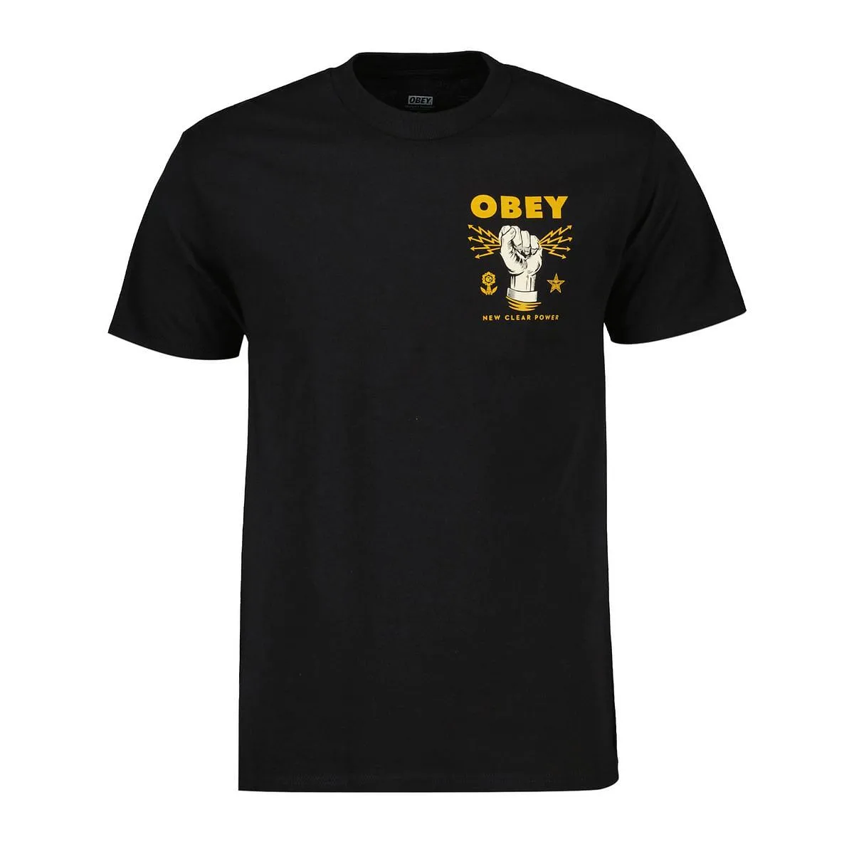      OBEY T-SHIRT NEW CLEAR POWER CLASSIC  