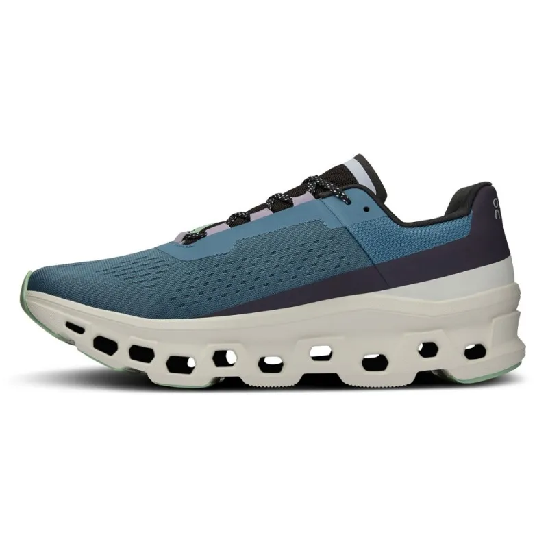 On Cloudmonster Blu - Scarpe Running Donna