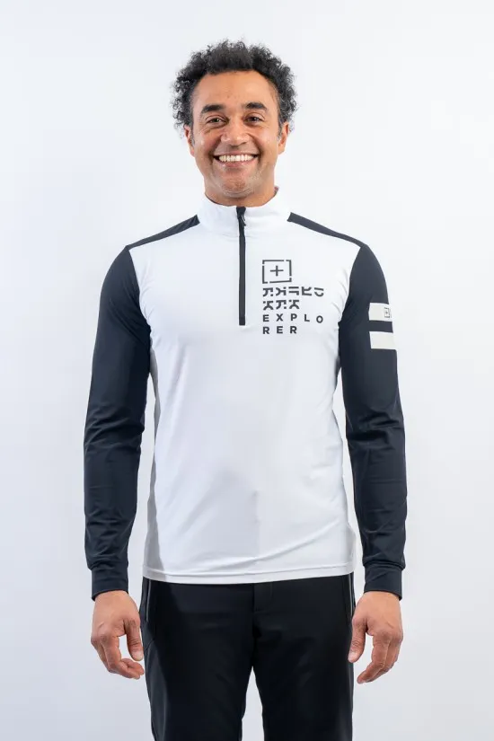 ONE MORE 671 MICROFLEECE T NECK HALF ZIP EXPLORER 0U671TT