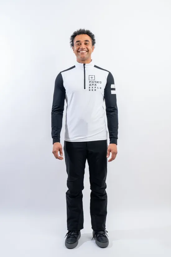 ONE MORE 671 MICROFLEECE T NECK HALF ZIP EXPLORER 0U671TT