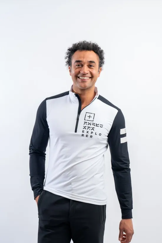 ONE MORE 671 MICROFLEECE T NECK HALF ZIP EXPLORER 0U671TT