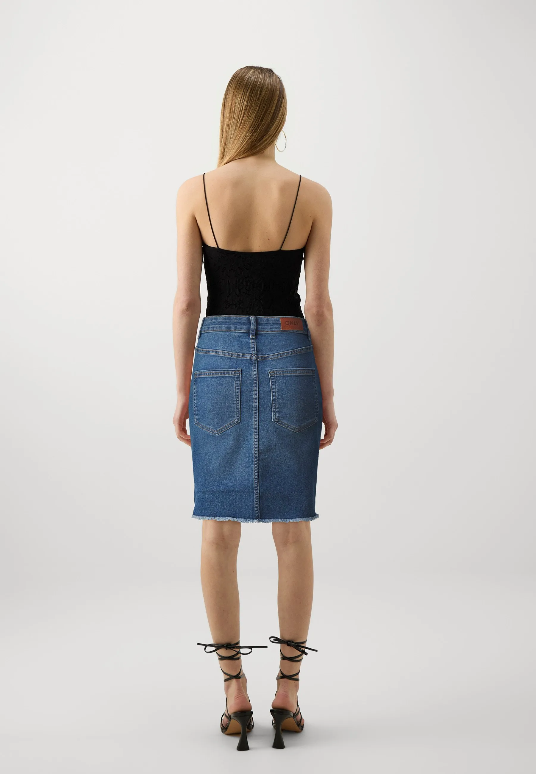 ONLHUSH SKIRT - Gonna di jeans