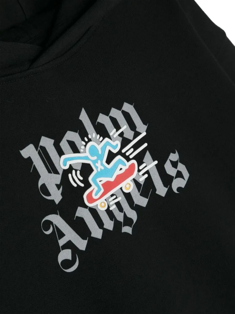 palm angels Felpa con logo