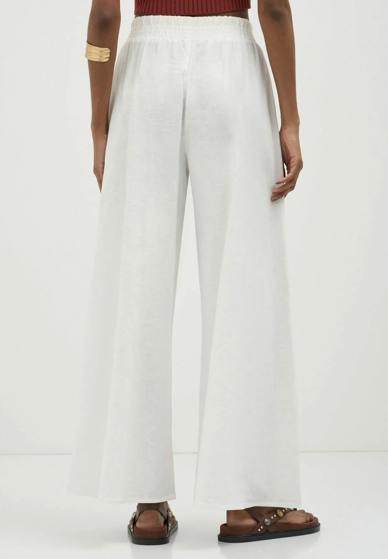 PANTALONE IN LINO - Gonna lunga