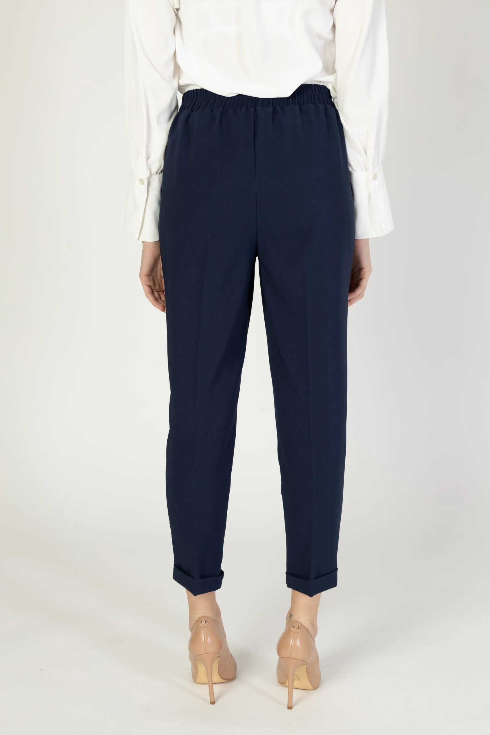 Pantaloni a sigaretta Rinascimento anda Blu