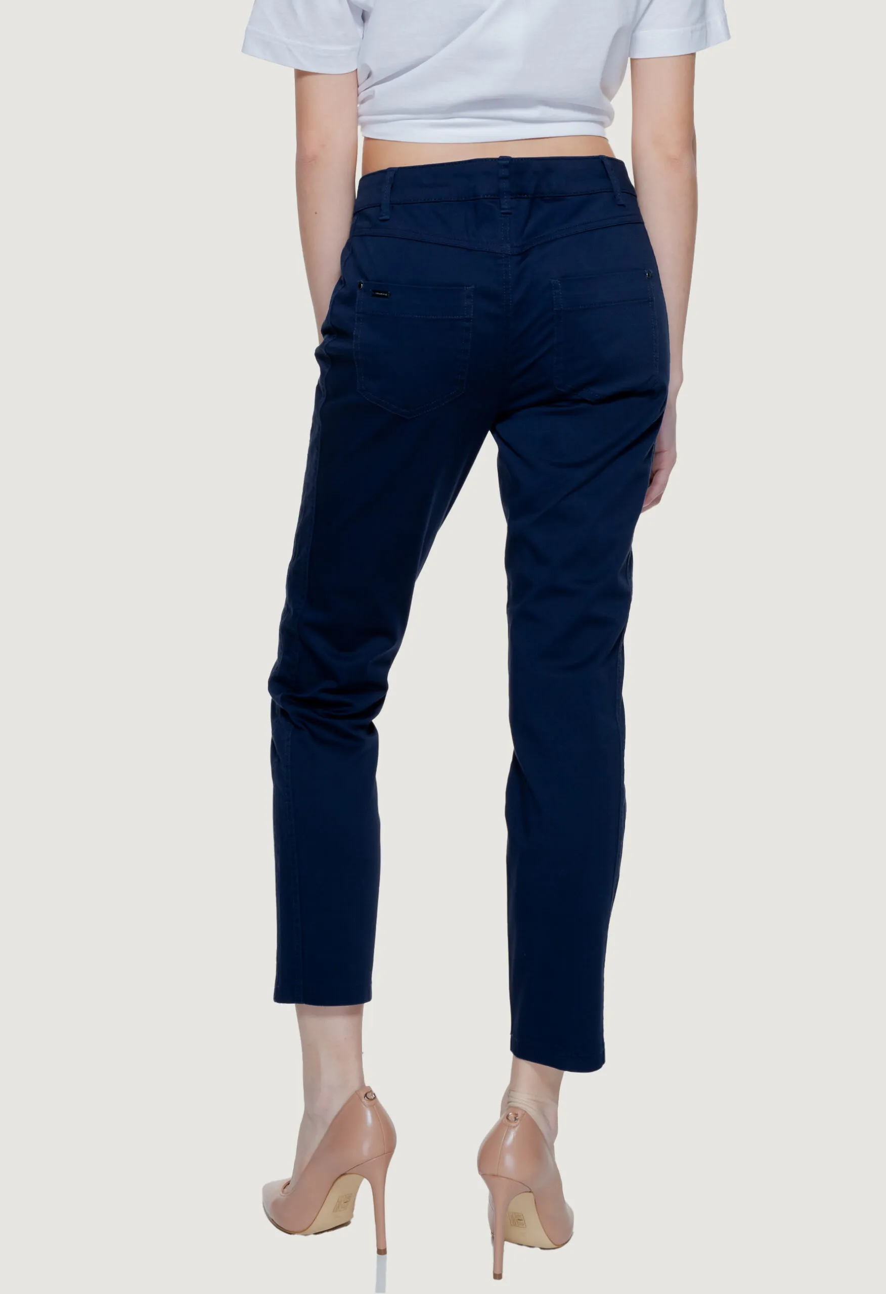 Pantaloni a sigaretta Street One  Blu