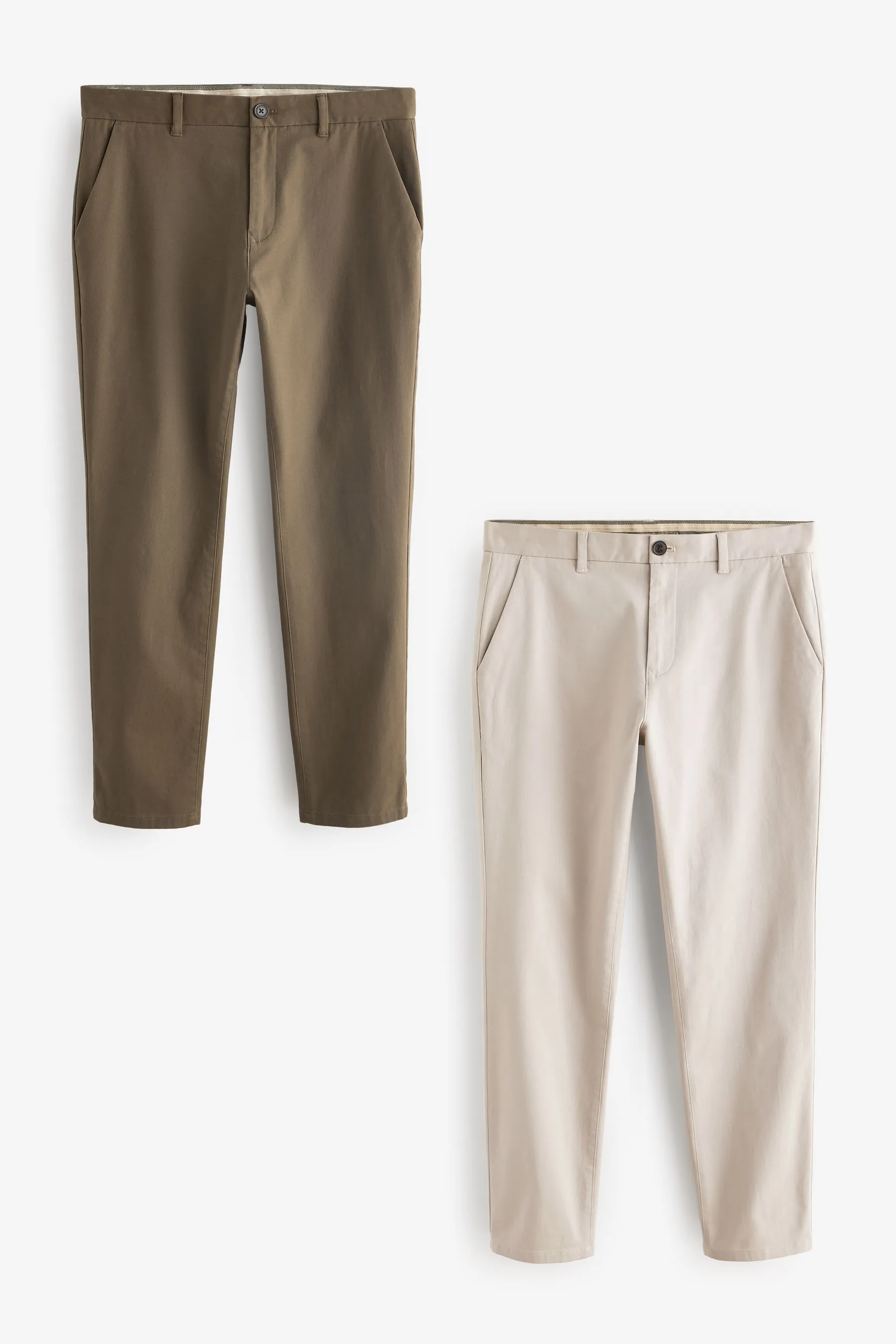 Pantaloni chino Pantaloni elasticizzata 2 Confezione