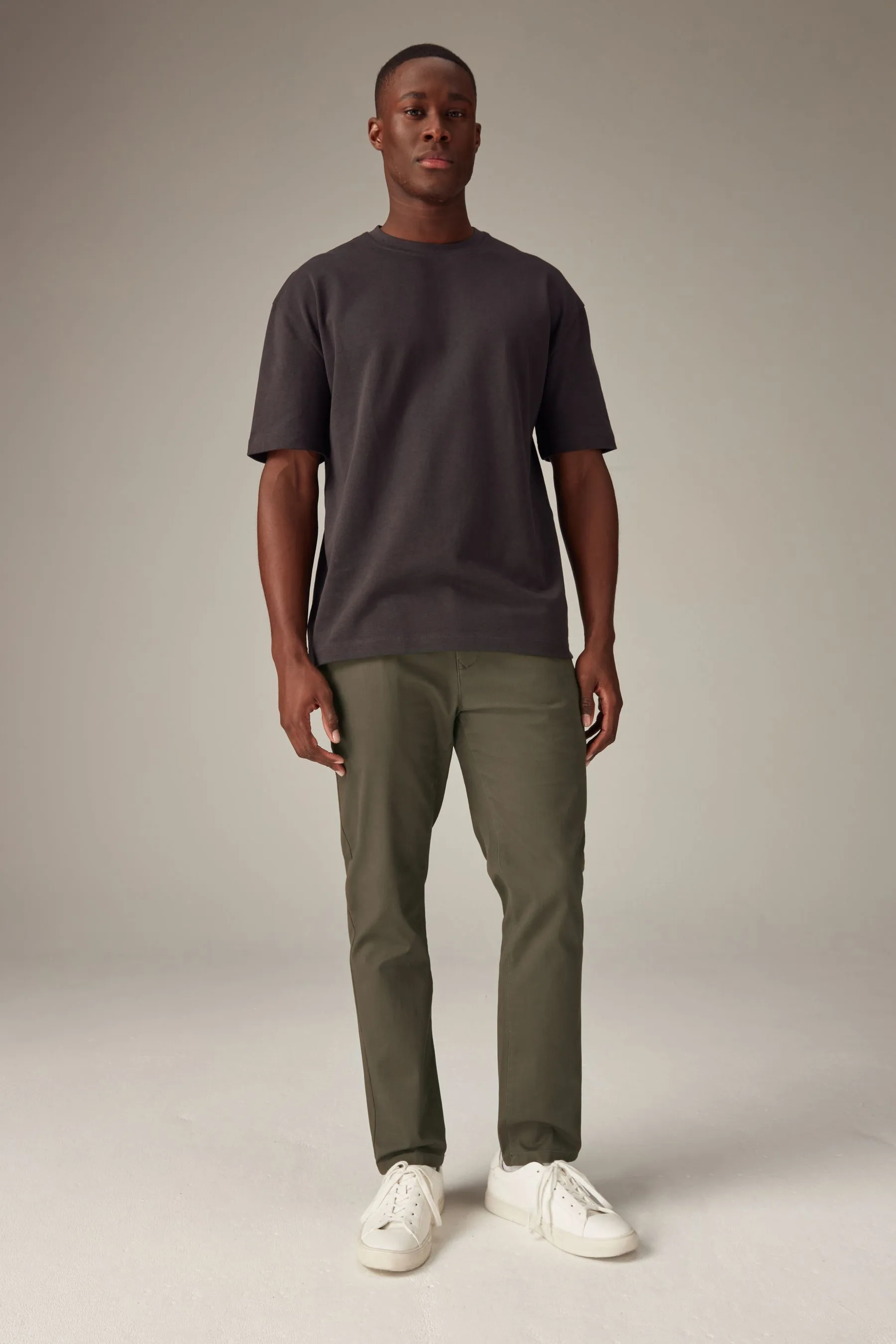 Pantaloni chino Pantaloni elasticizzata 2 Confezione