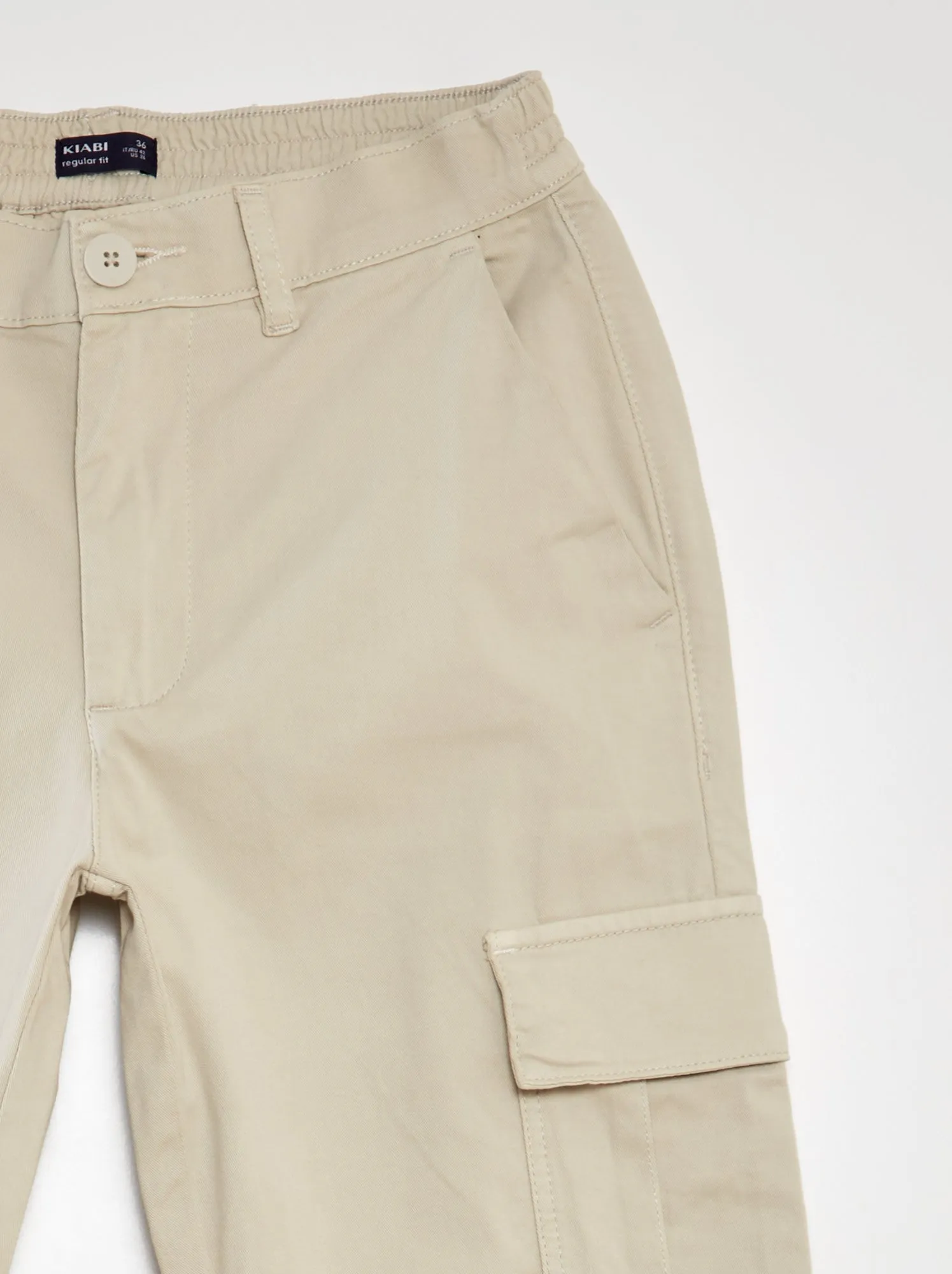 Pantaloni con tasche - GRIGIO