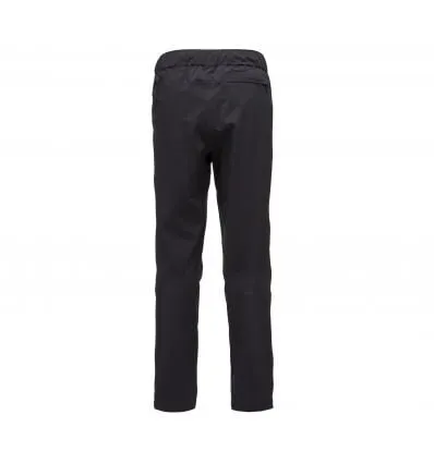 Pantaloni da pioggia Black Diamond Stormline Stretch (nero) uomo