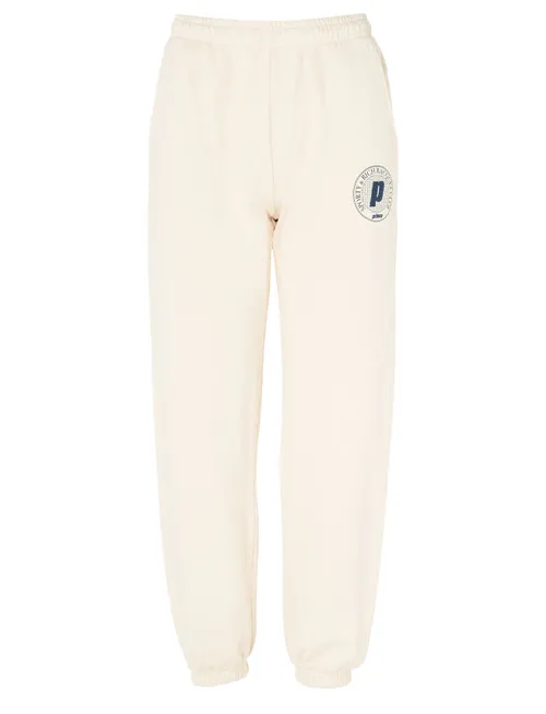 Pantaloni jogger Sporty & Rich Prince color crema