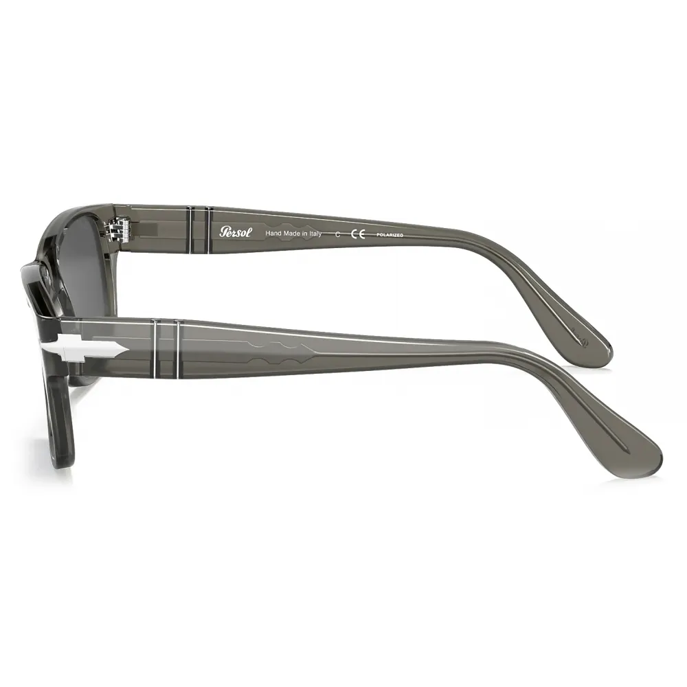 Persol - PO3288S - Grigio Talpa Trasparente / Polar Nera - Occhiali da Sole - Persol Eyewear