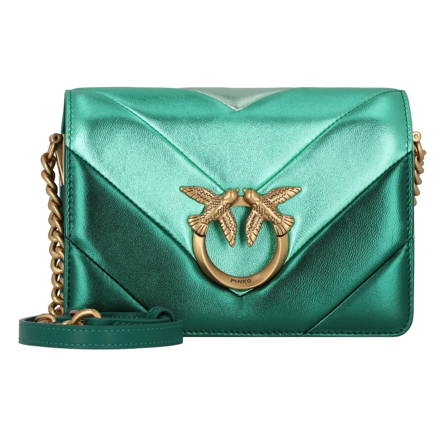 PINKO Love Click Borsa a tracolla Pelle 19 cm