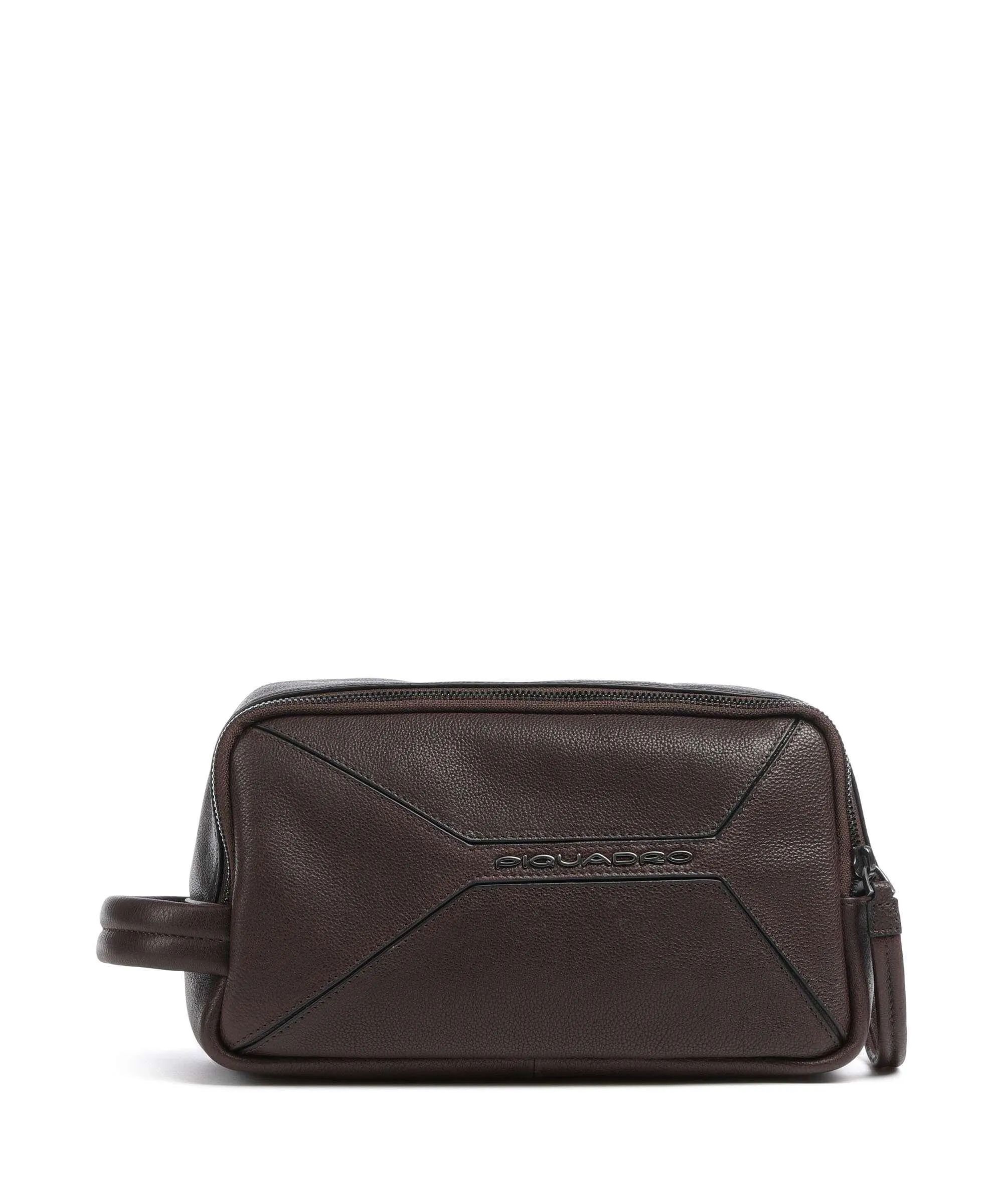  Piquadro Rhino Borsa da toilette marrone scuro 25 cm  