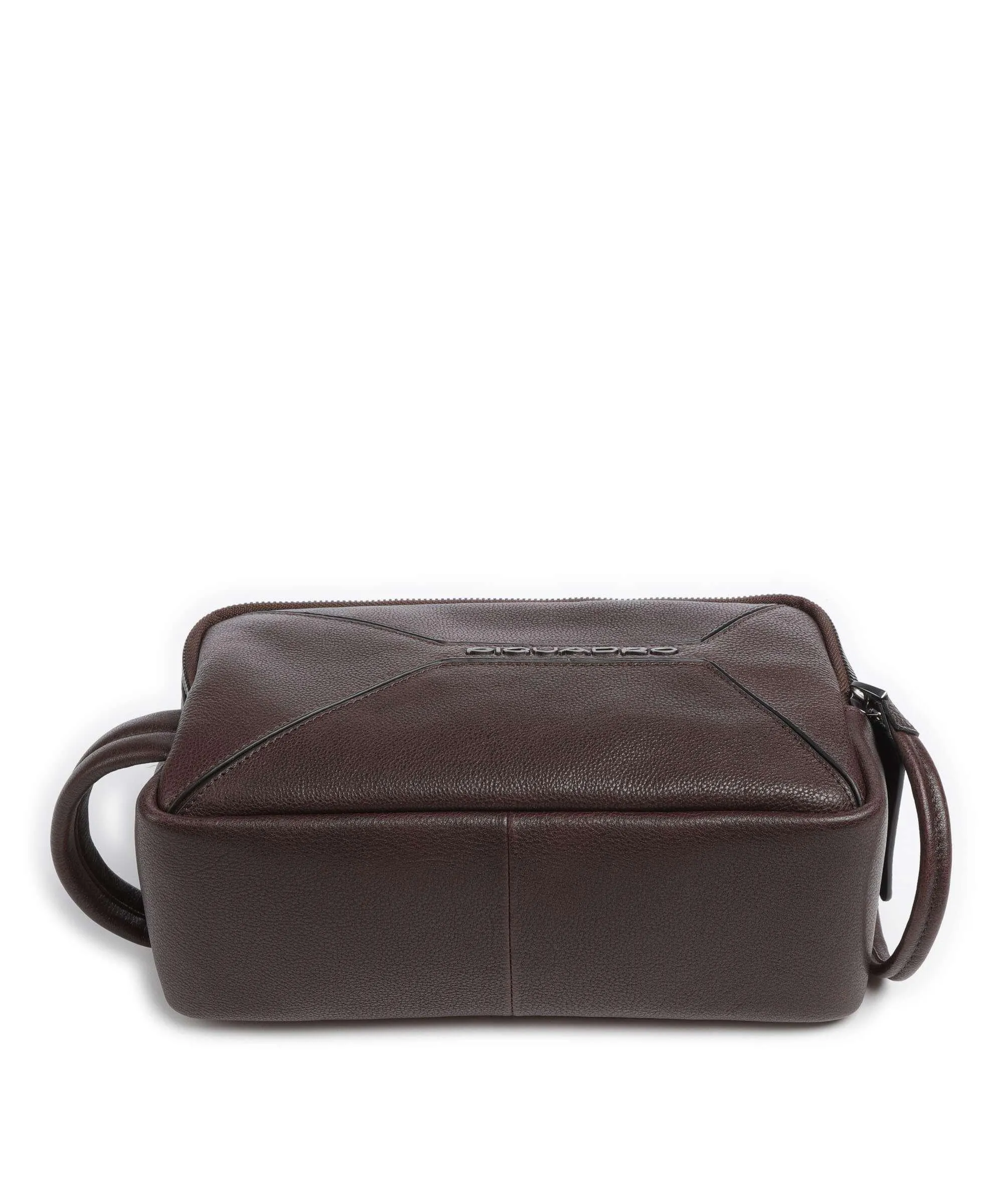  Piquadro Rhino Borsa da toilette marrone scuro 25 cm  