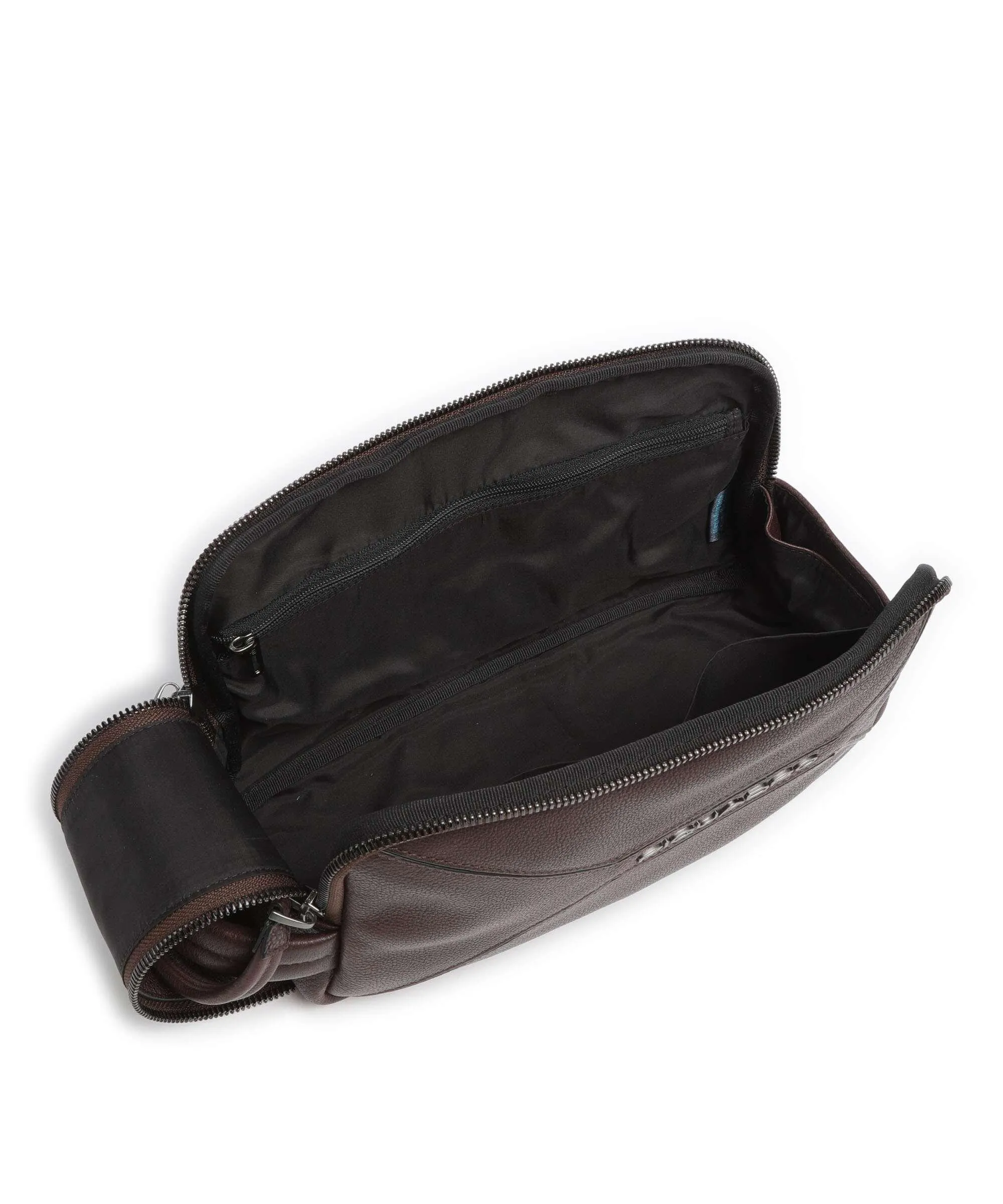  Piquadro Rhino Borsa da toilette marrone scuro 25 cm  