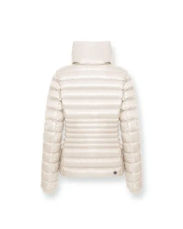 Piumino Donna Fittata Con Polsi in Maglia