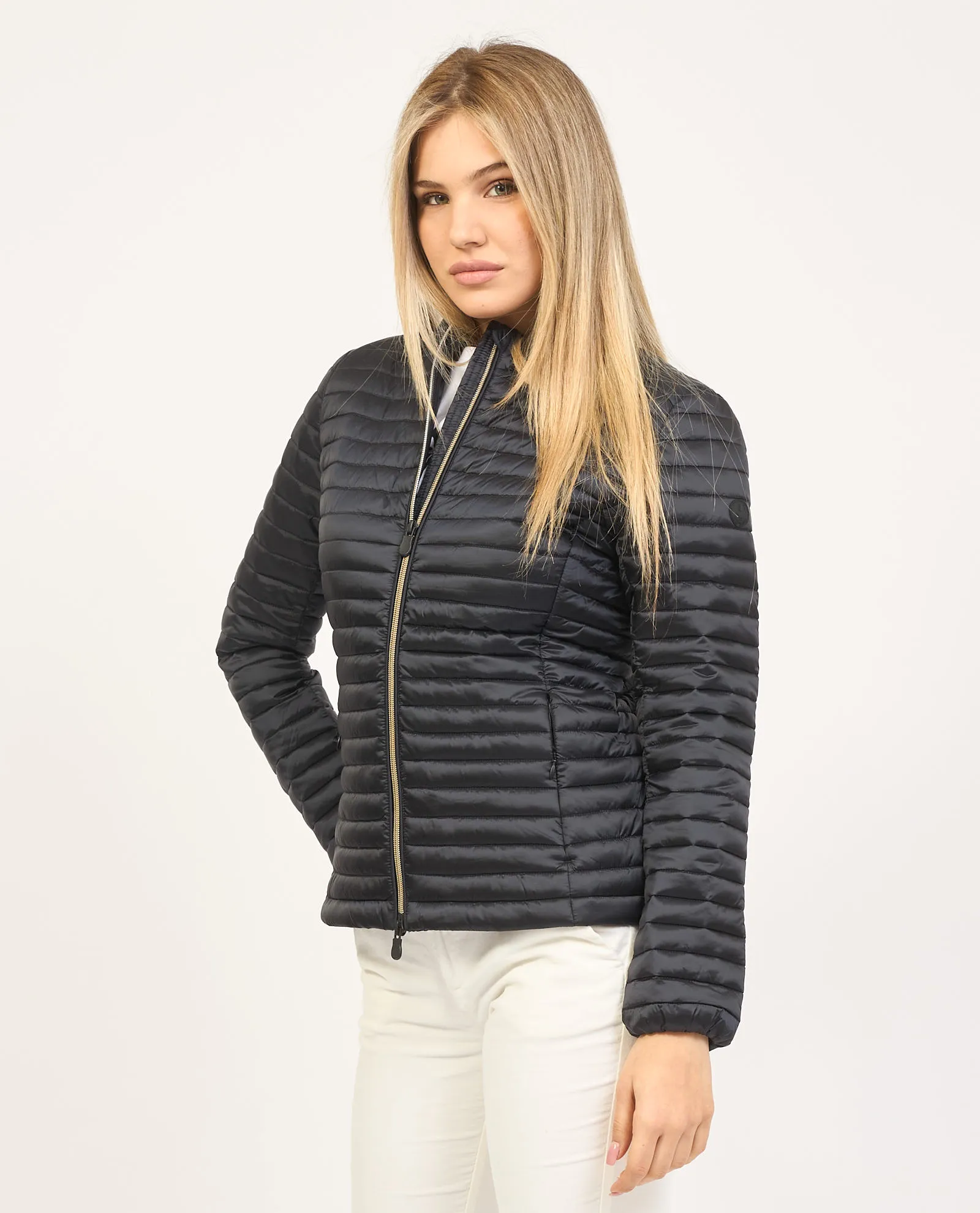 Piumino donna Save the Duck trapuntato fullzip