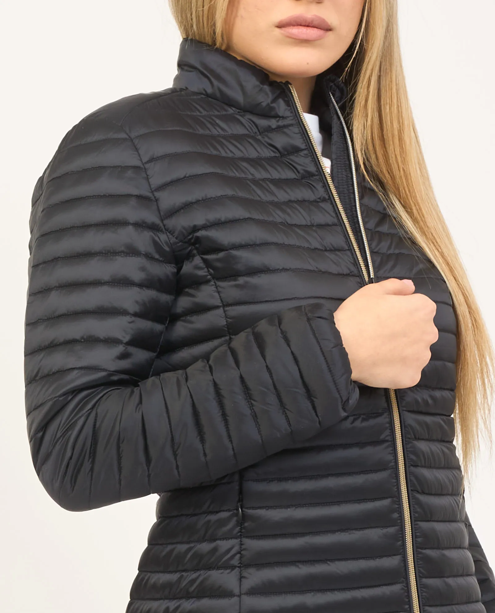 Piumino donna Save the Duck trapuntato fullzip