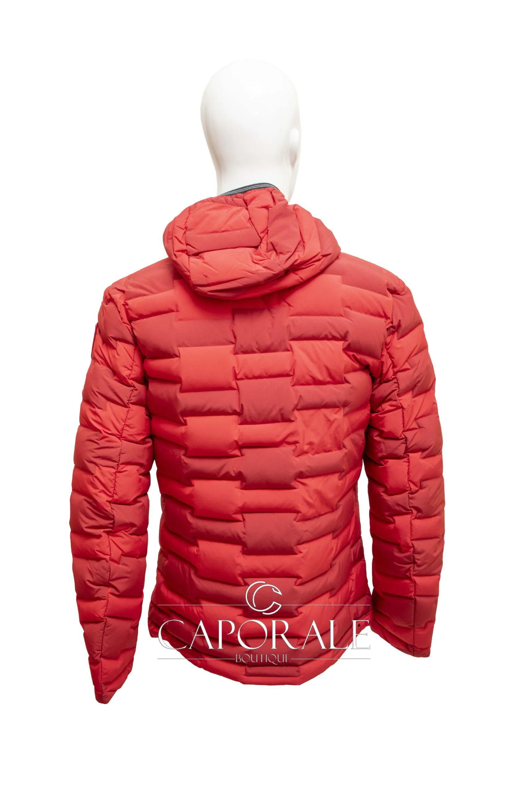 Piumino uomo Blauer 20WBLUC03164 005784 rosso/grigio
