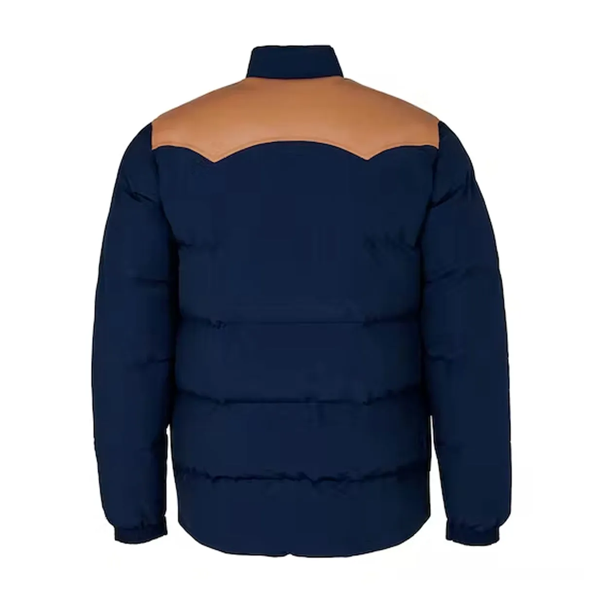 Piumino Uomo Penfield Pellam Blu Navy / Cuoio
