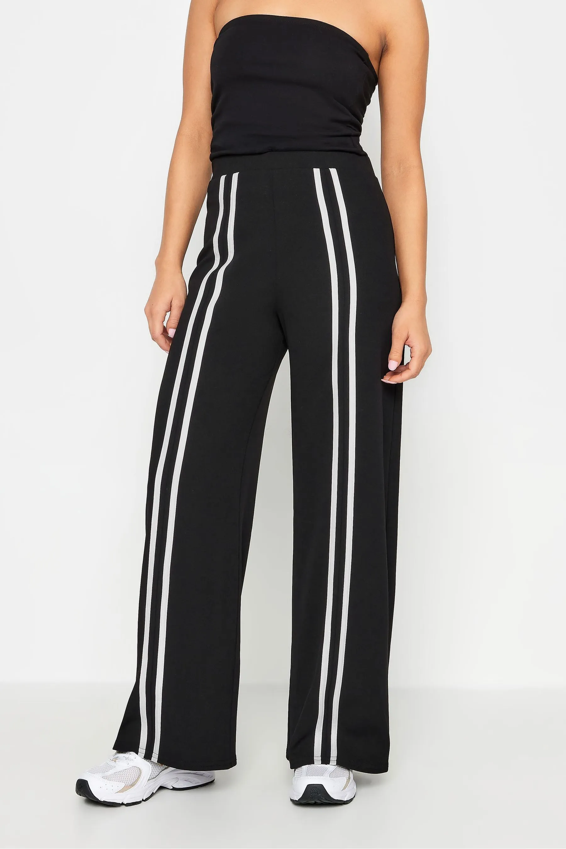 PixieGirl Petite - A righe a fondo ampio  Pantaloni