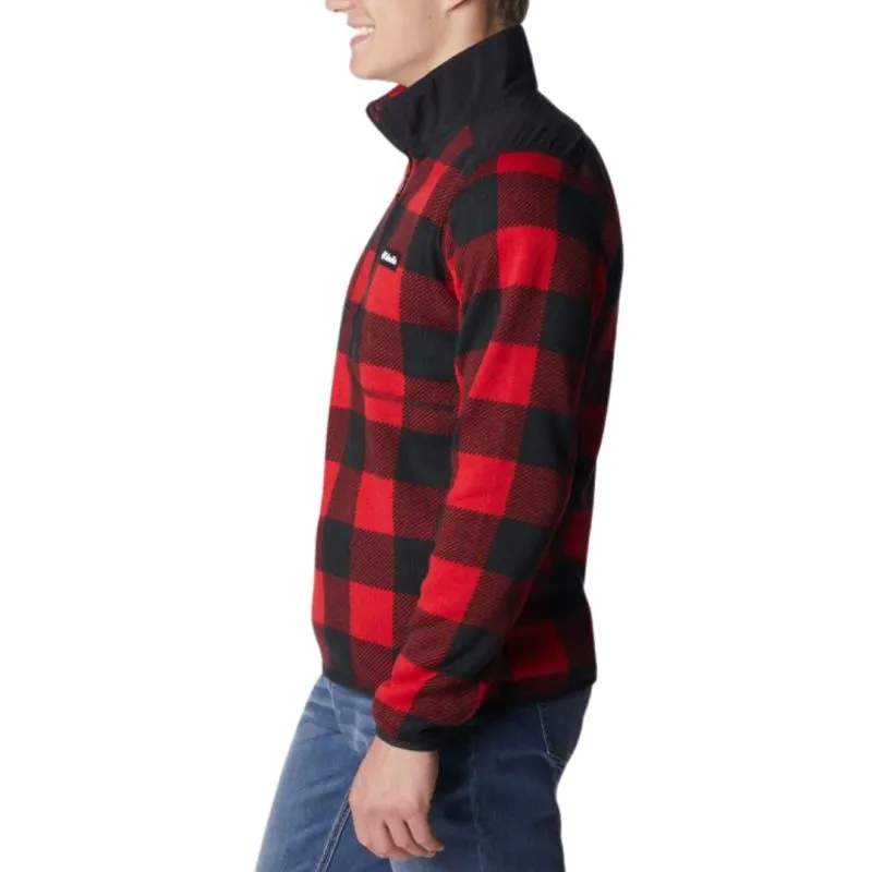 Polar Fleece Columbia Maglione Weather (Mountain Red) Uomo