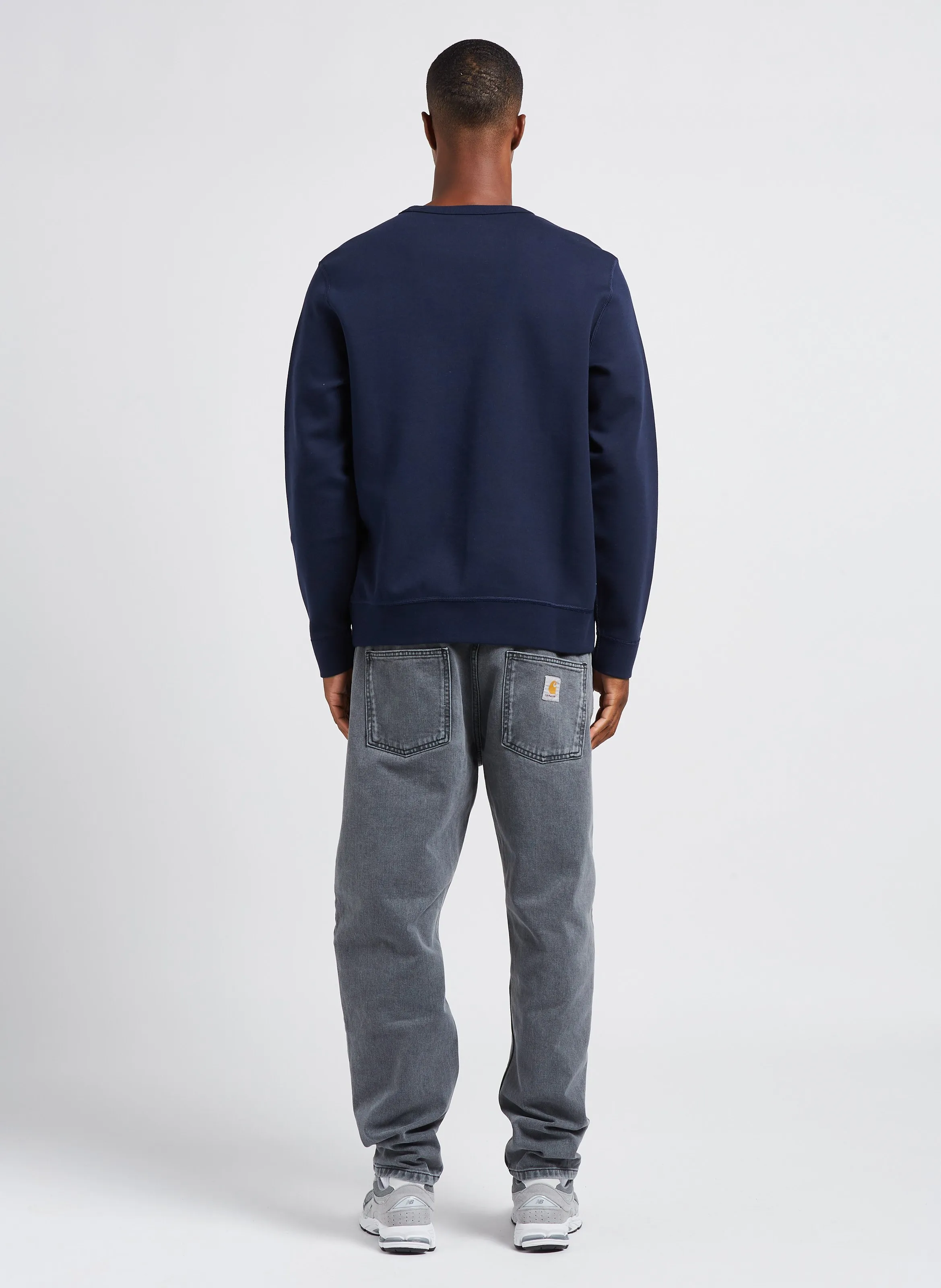  POLO RALPH LAUREN   Felpa a girocollo con logo ricamato | Blu