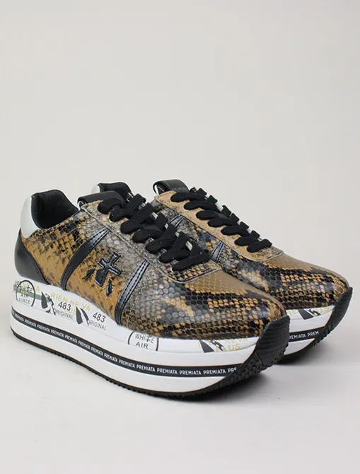Premiata Beth 4115 Pitone Cuoio