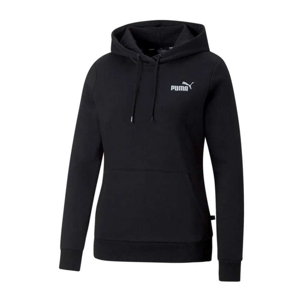PUMA FELPA CON CAPPUCCIO ESSENTIAL EMBROIDERY DONNA