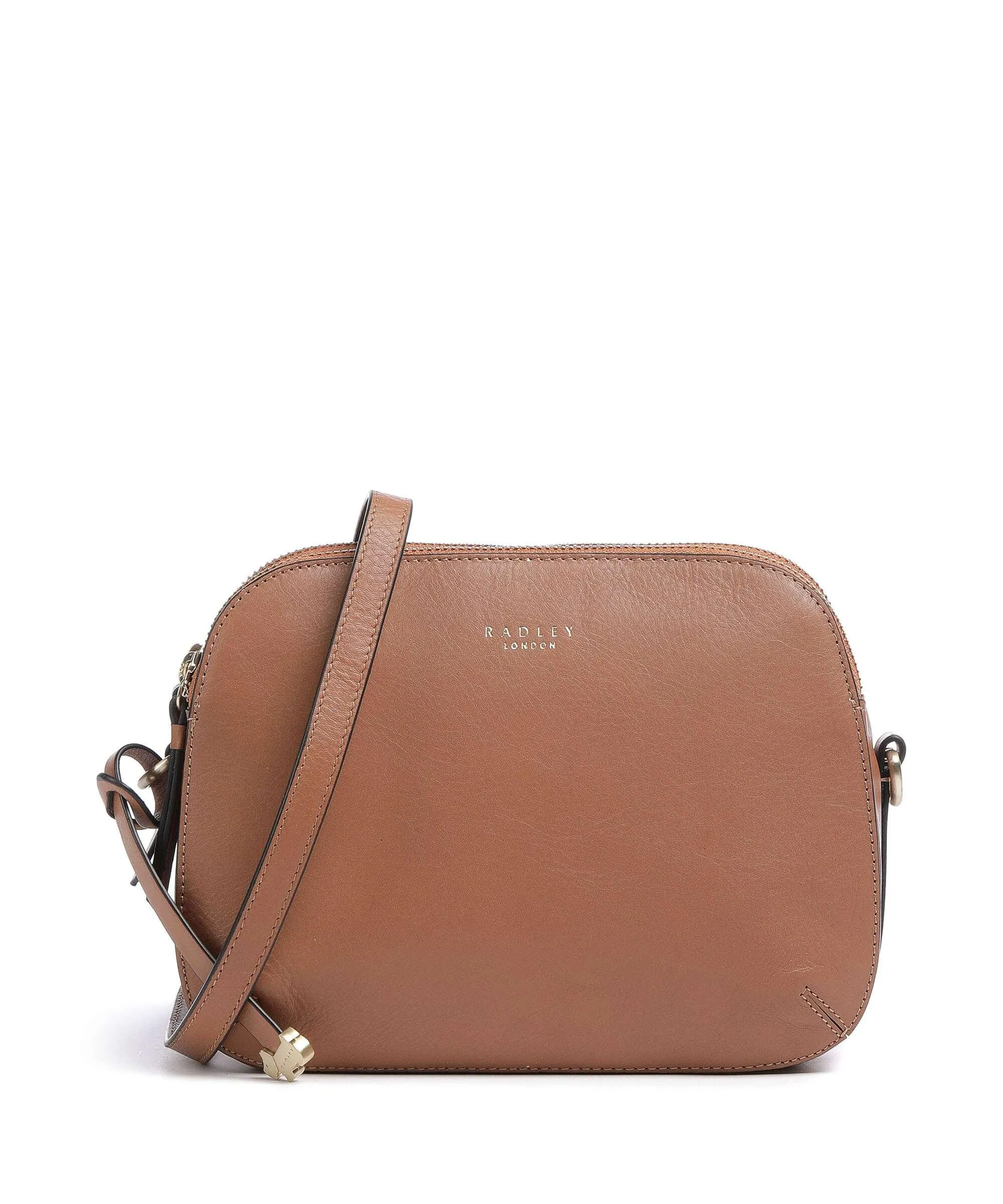  Radley London Dukes Place Borsa a tracolla pelle a grana fine marrone  