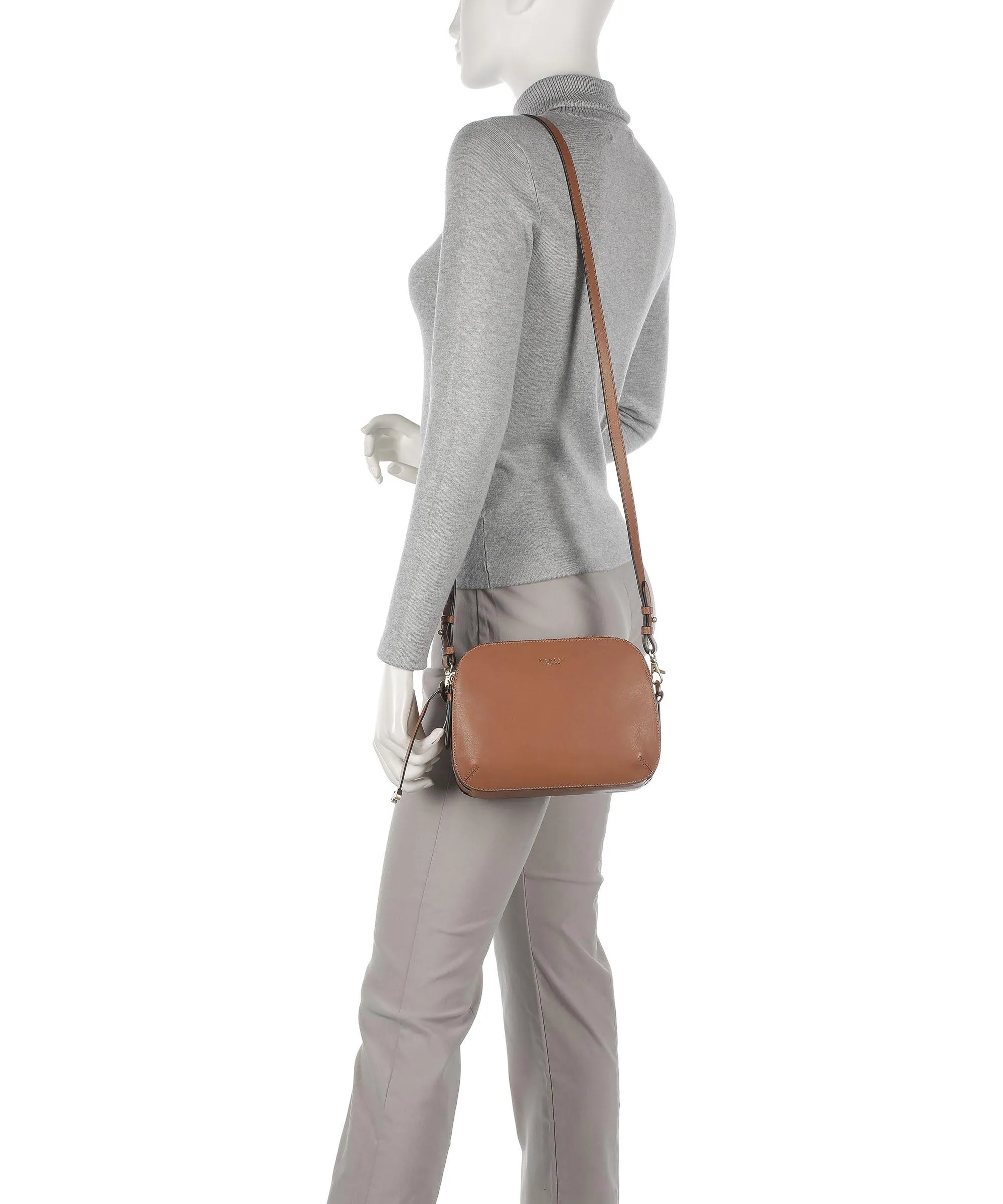  Radley London Dukes Place Borsa a tracolla pelle a grana fine marrone  