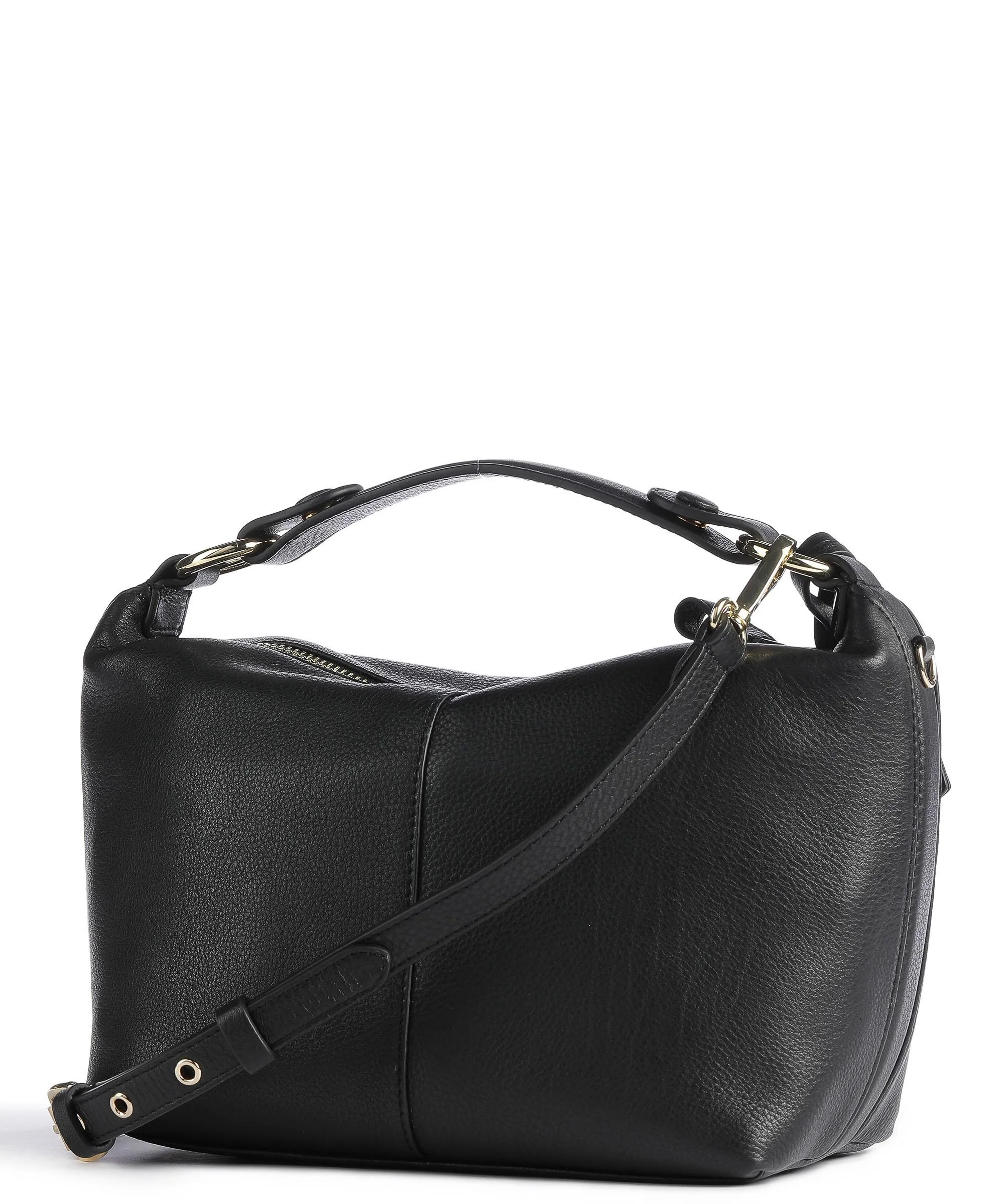  Radley London Witham Road Borsa a tracolla pelle granulata nero  