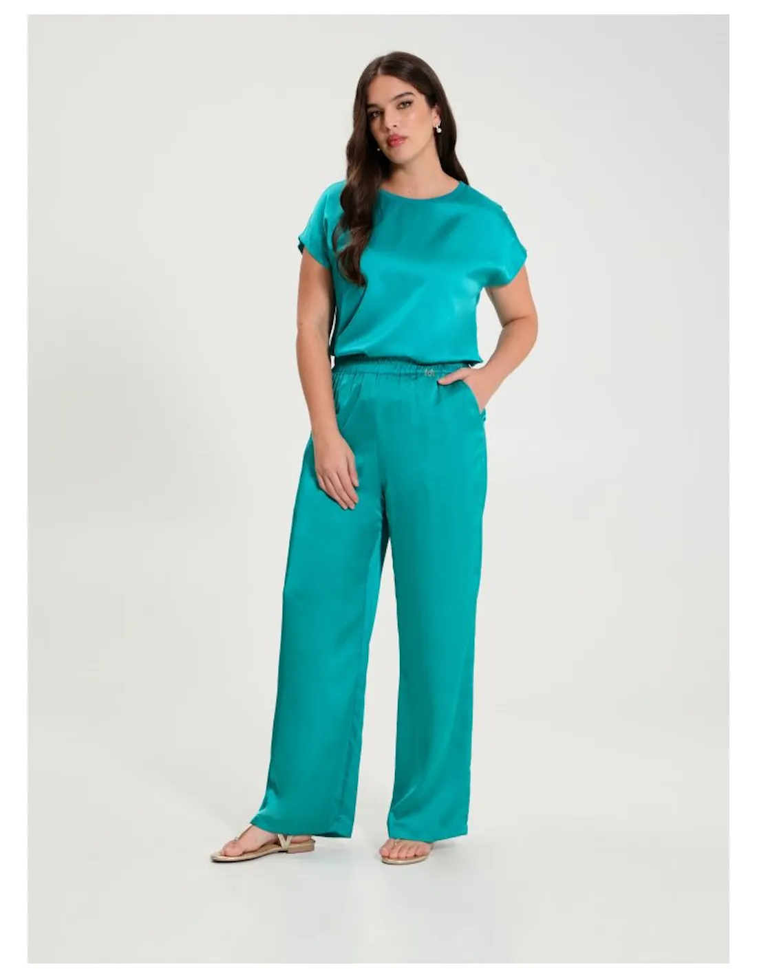 RINASCIMENTO CURVY PANTALONE DONNA,MIRA C-309P9007