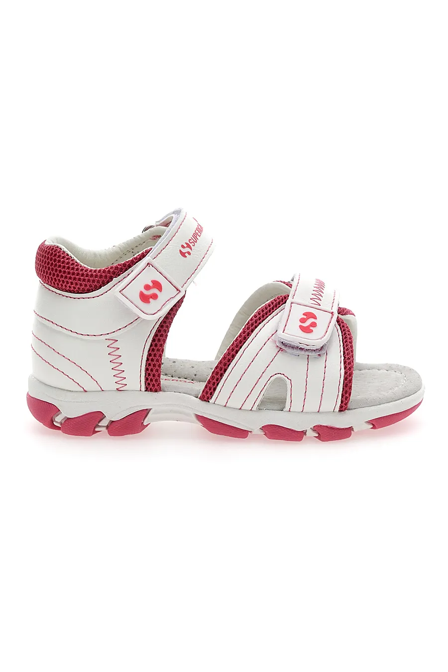 Sandali primi passi Superga 32384 Bianco Fuxia