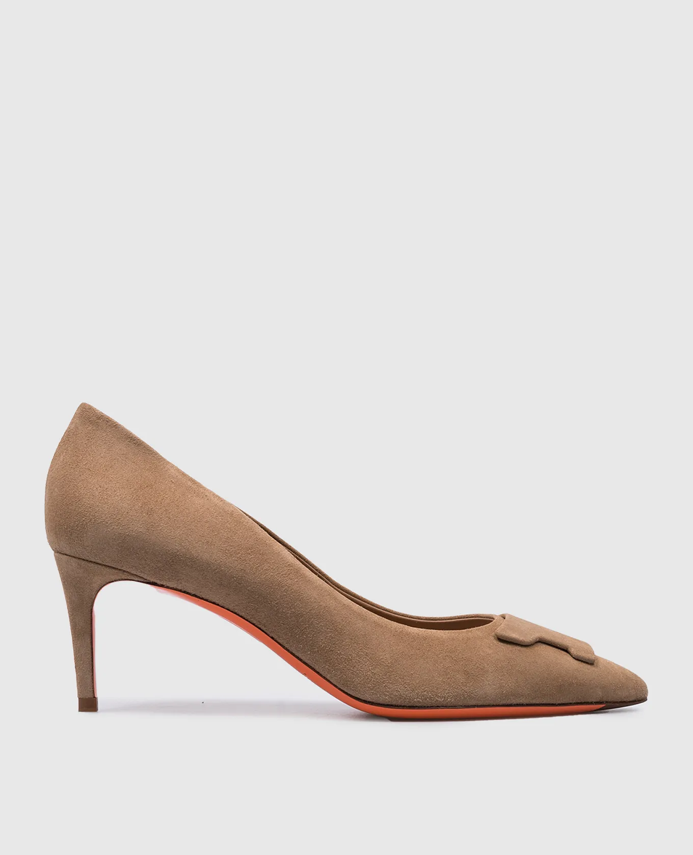 Santoni Barchette in camoscio beige WDLS71206HI2TMGD