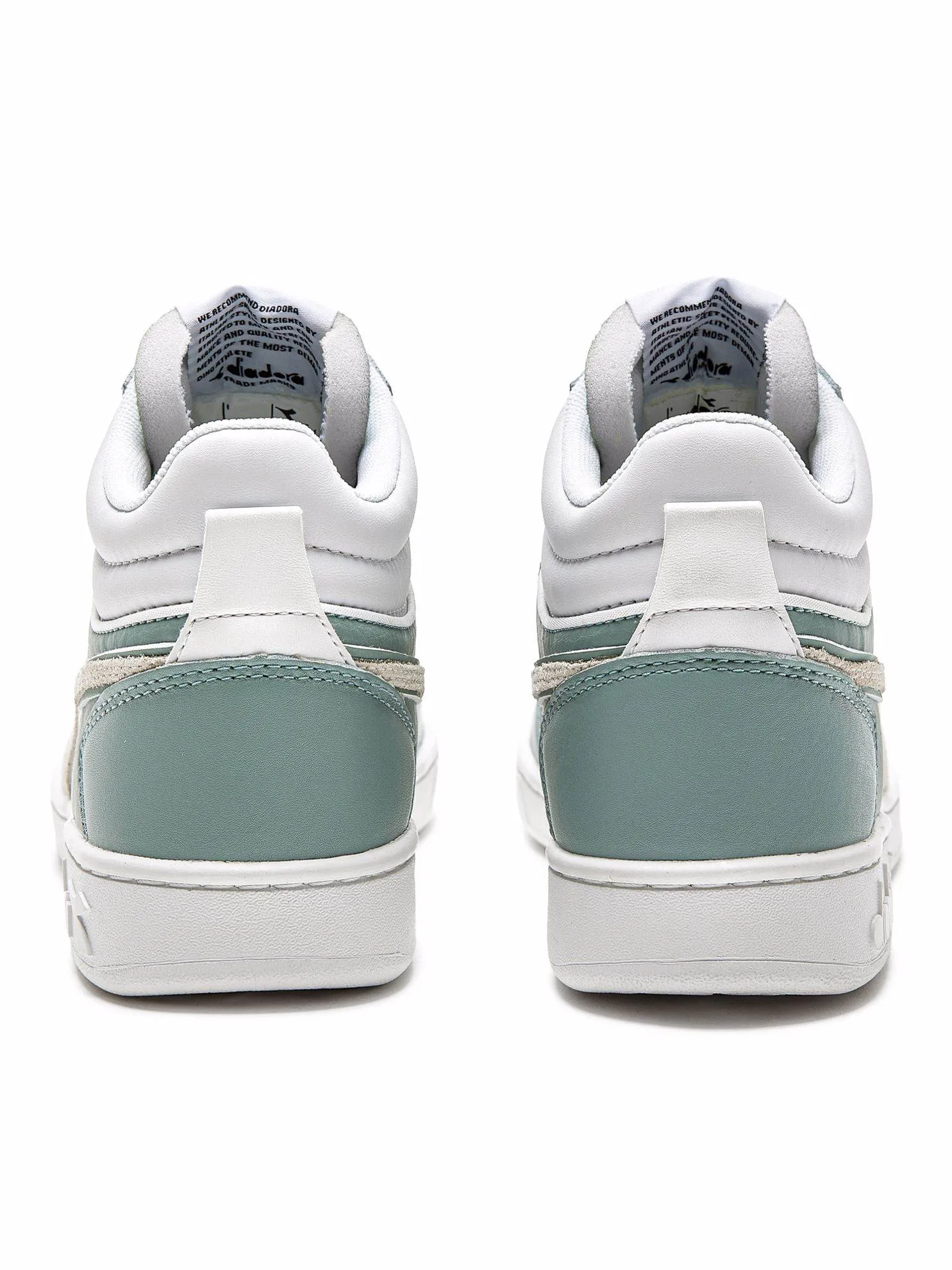 SCARPA DA DONNA DIADORA MAGIC BASKET DEMI LEATHER WN WHISPER WHI - 501.179567 D0606
