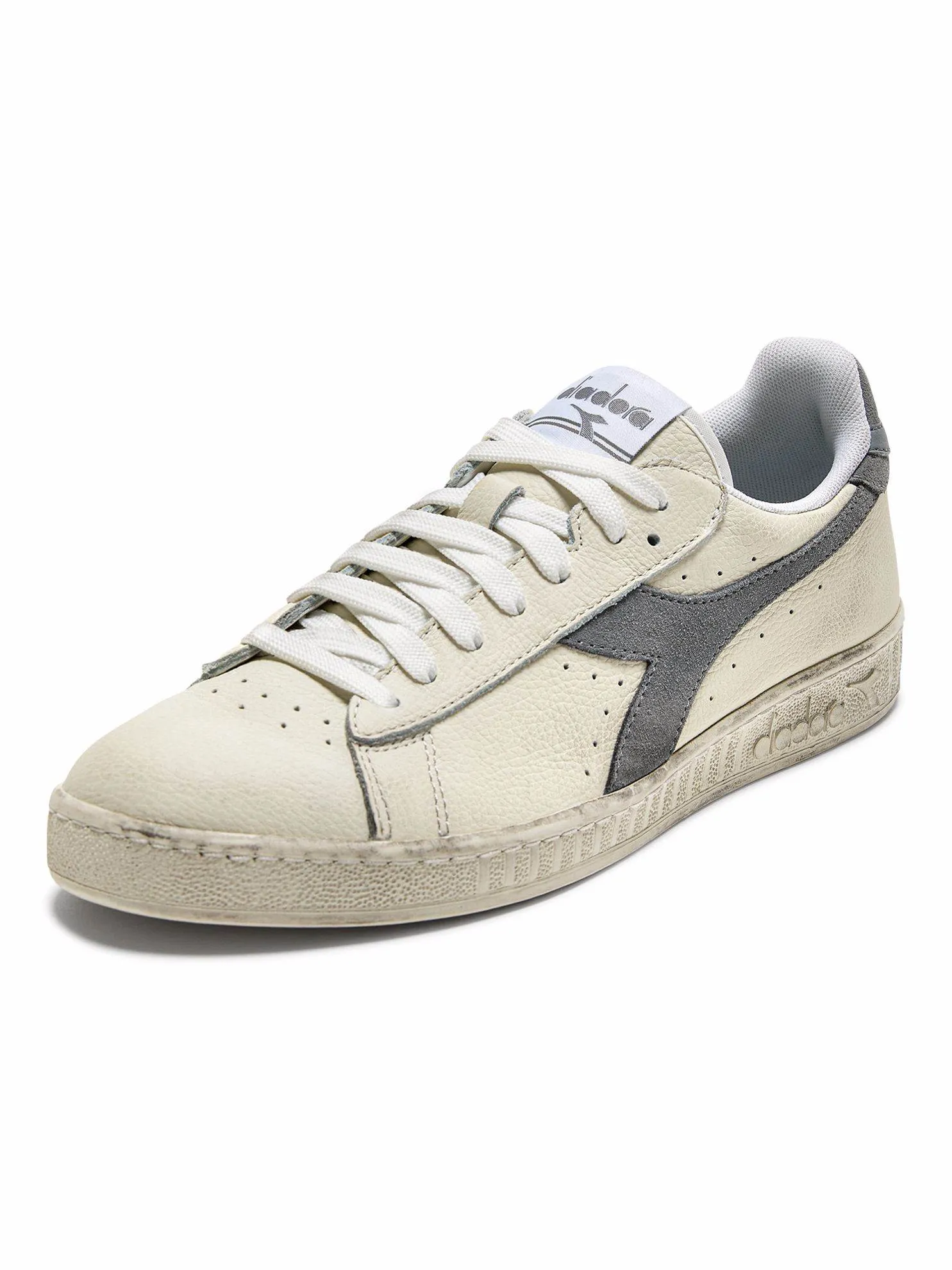 SCARPA UNISEX DIADORA GAME L LOWAXED SUEDE POP WHITE/ULTIMAT - 501.180188 D0416