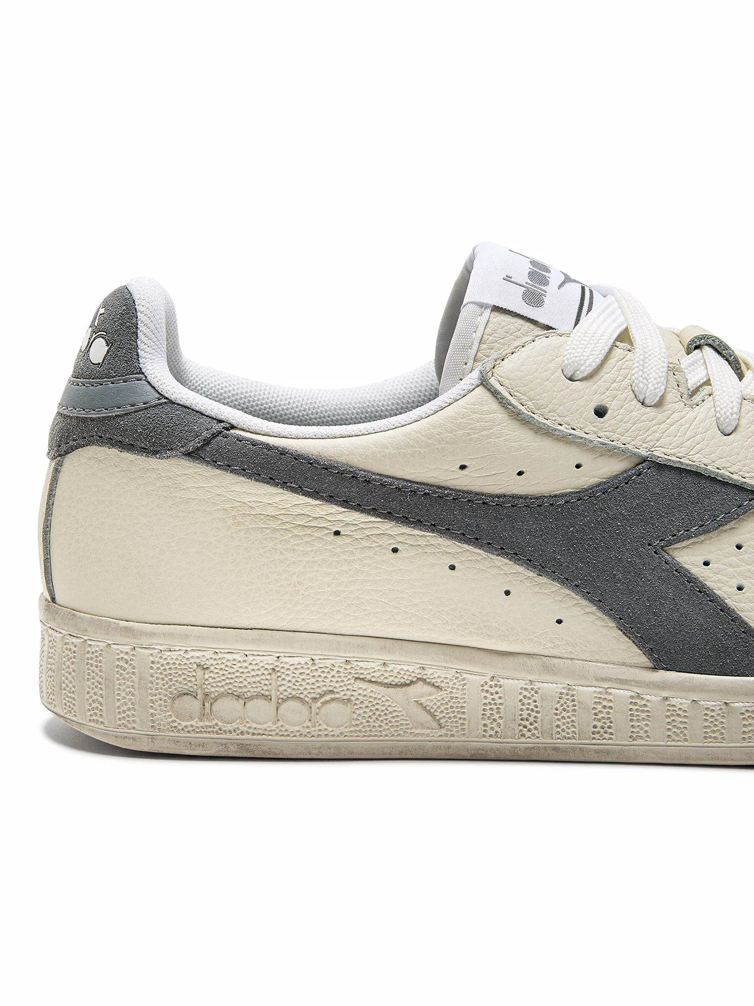 SCARPA UNISEX DIADORA GAME L LOWAXED SUEDE POP WHITE/ULTIMAT - 501.180188 D0416