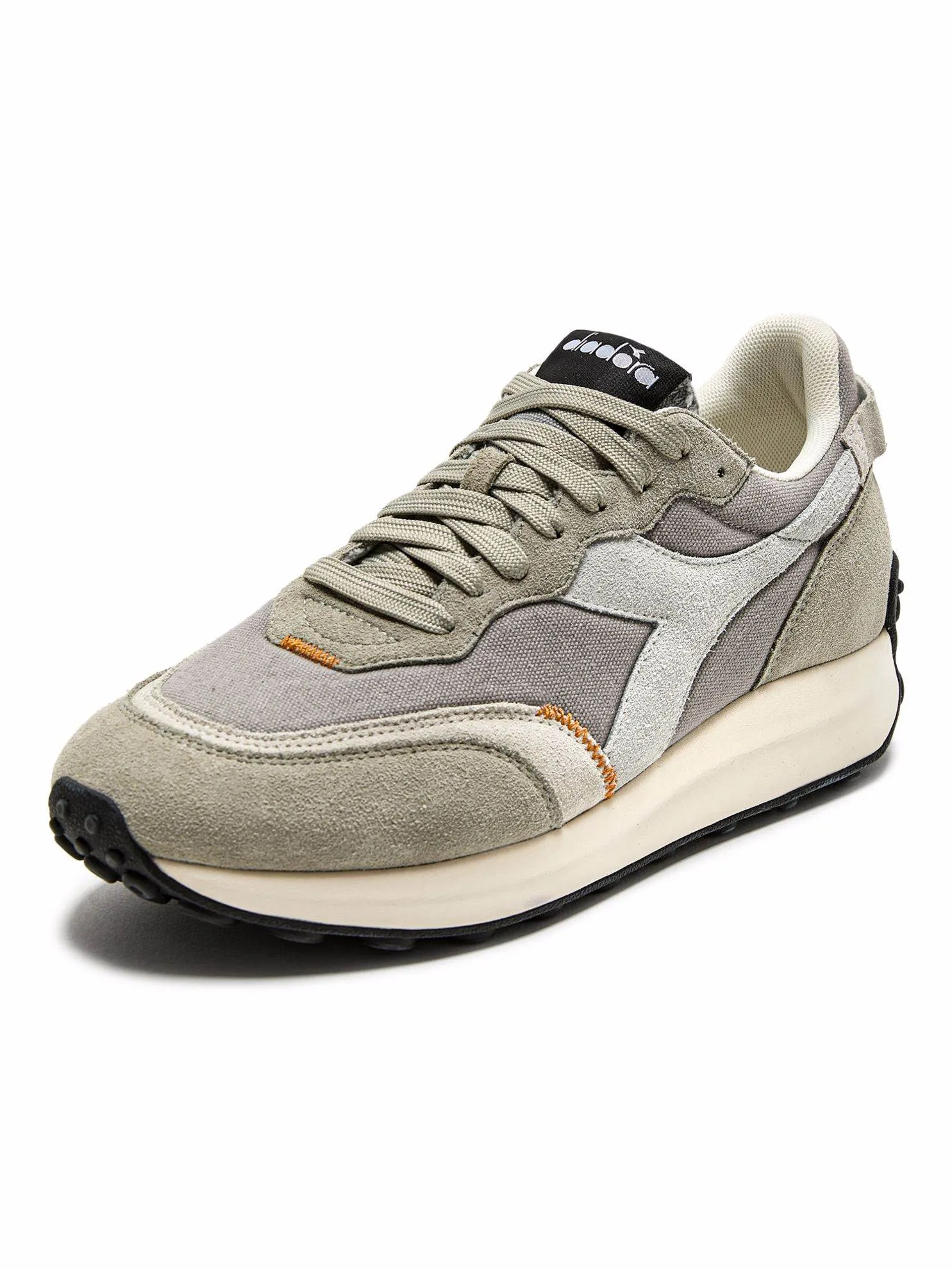 SCARPA UNISEX DIADORA RACE SUEDE SCRYSTAL GREY/EBONY - 501.179801 C1486