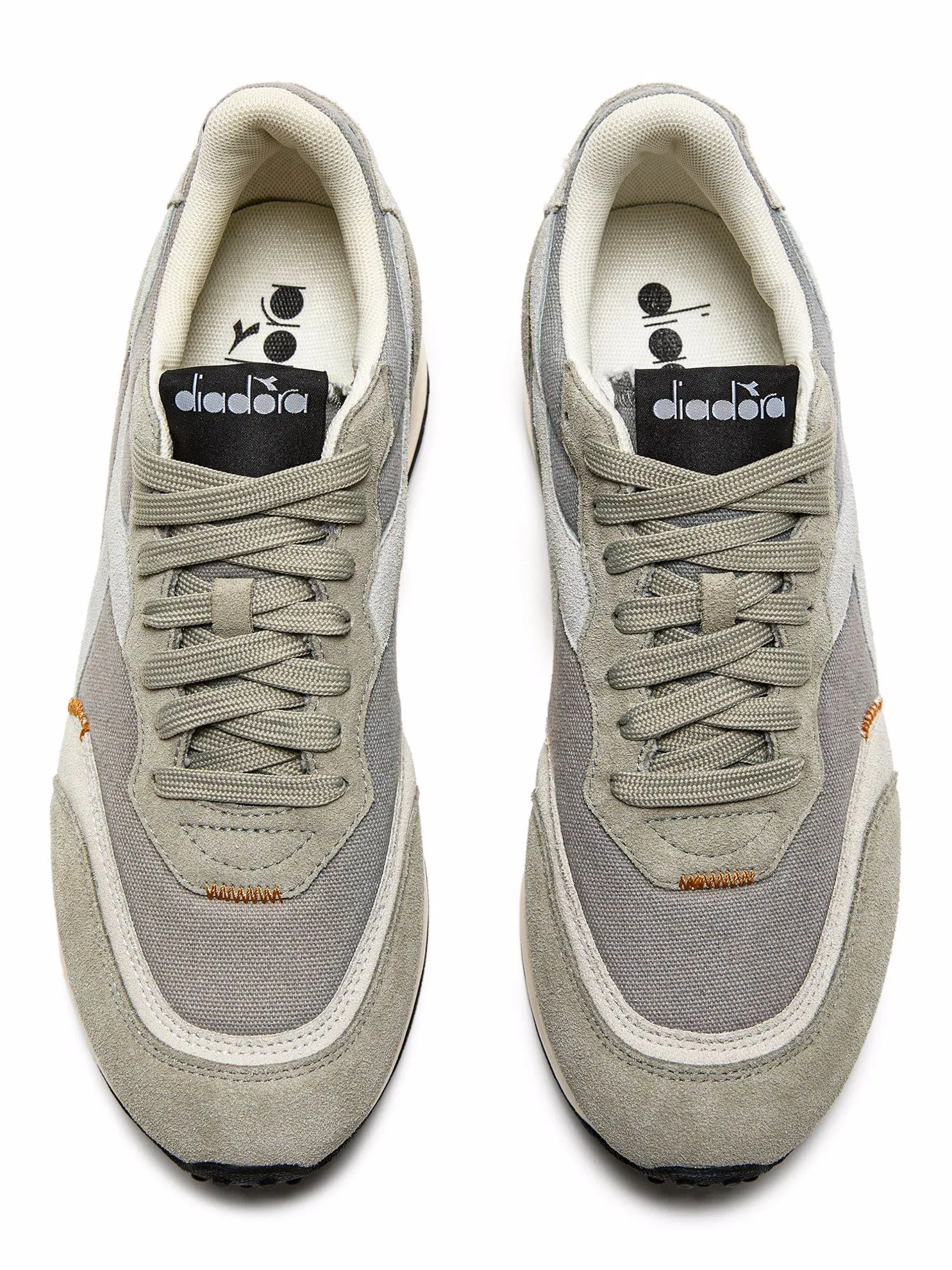 SCARPA UNISEX DIADORA RACE SUEDE SCRYSTAL GREY/EBONY - 501.179801 C1486