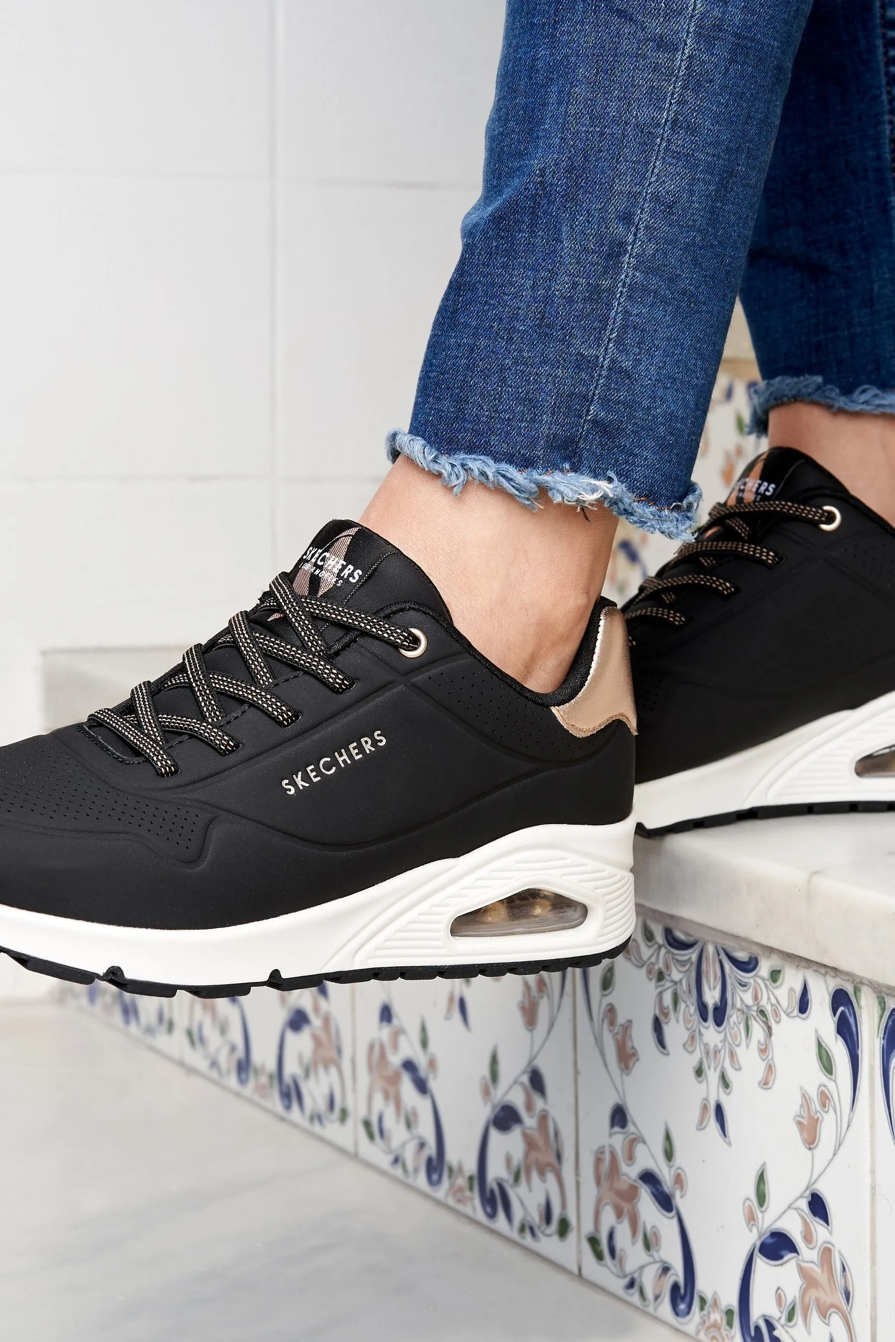 Skechers - Uno Shimmer Away - Scarpe da ginnastica    