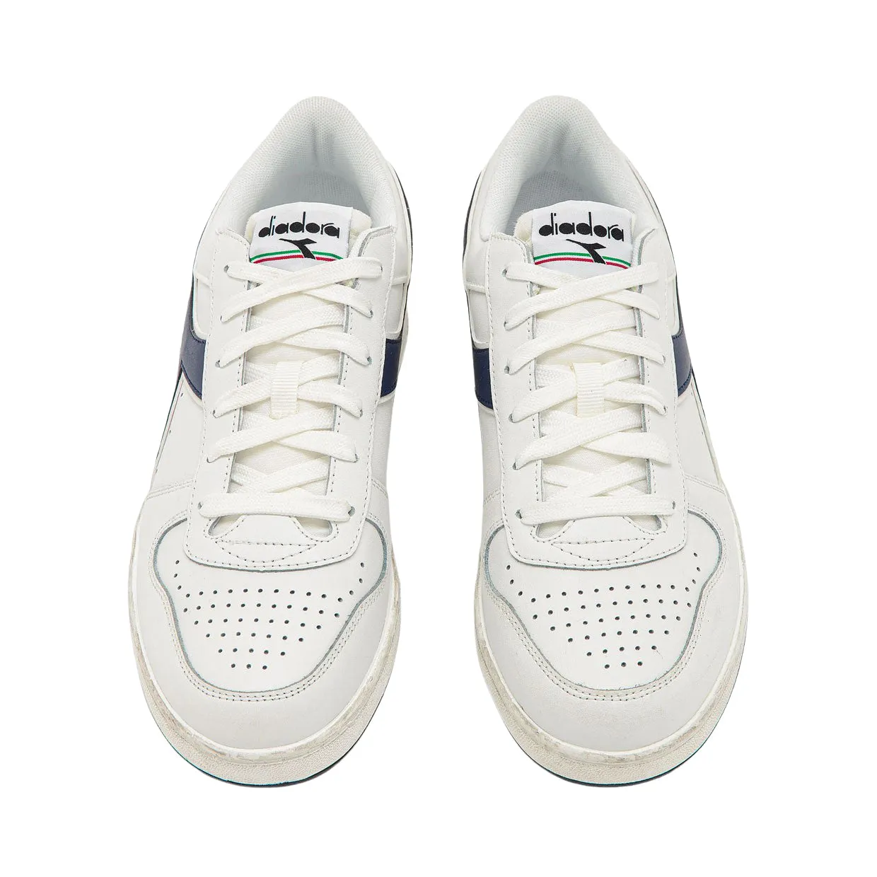 Sneakers Uomo Diadora Magic Basket Low Icona Bianco / Blu