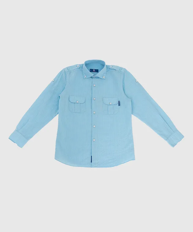 Stefano Ricci Maglietta blu per bambini YC002742L1669