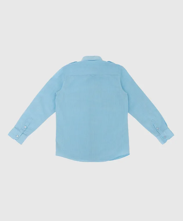Stefano Ricci Maglietta blu per bambini YC002742L1669