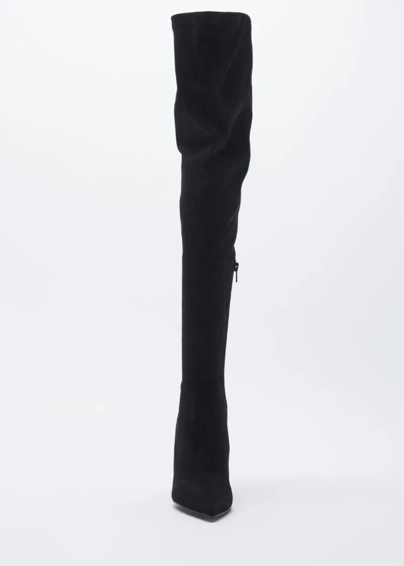 Stivale cuissard in ecosuede