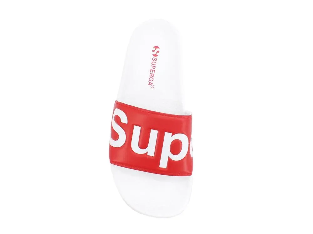 SUPERGA 1908-PUU Ciabatta White Red S111I3W